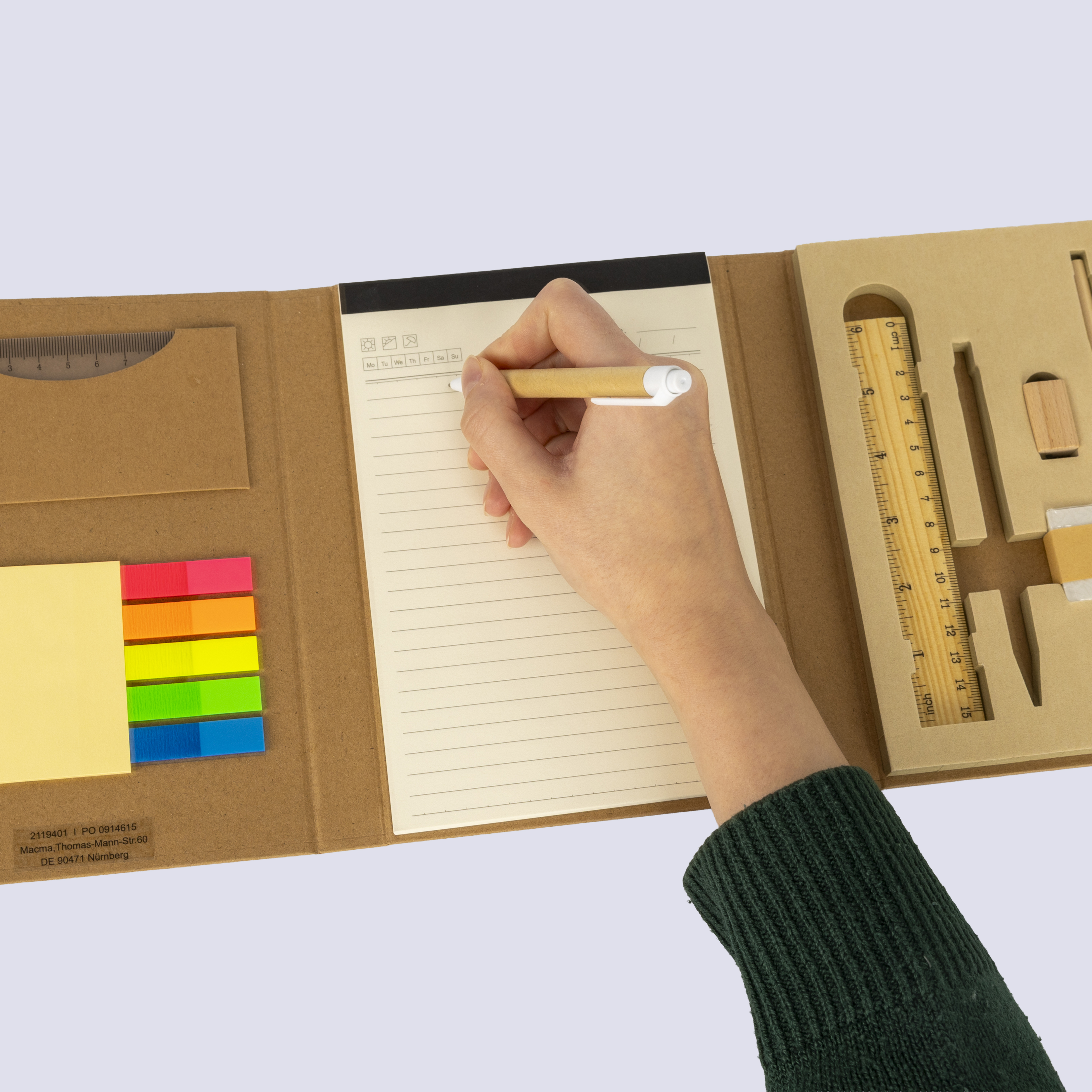 Notizbuch von den Wölfen