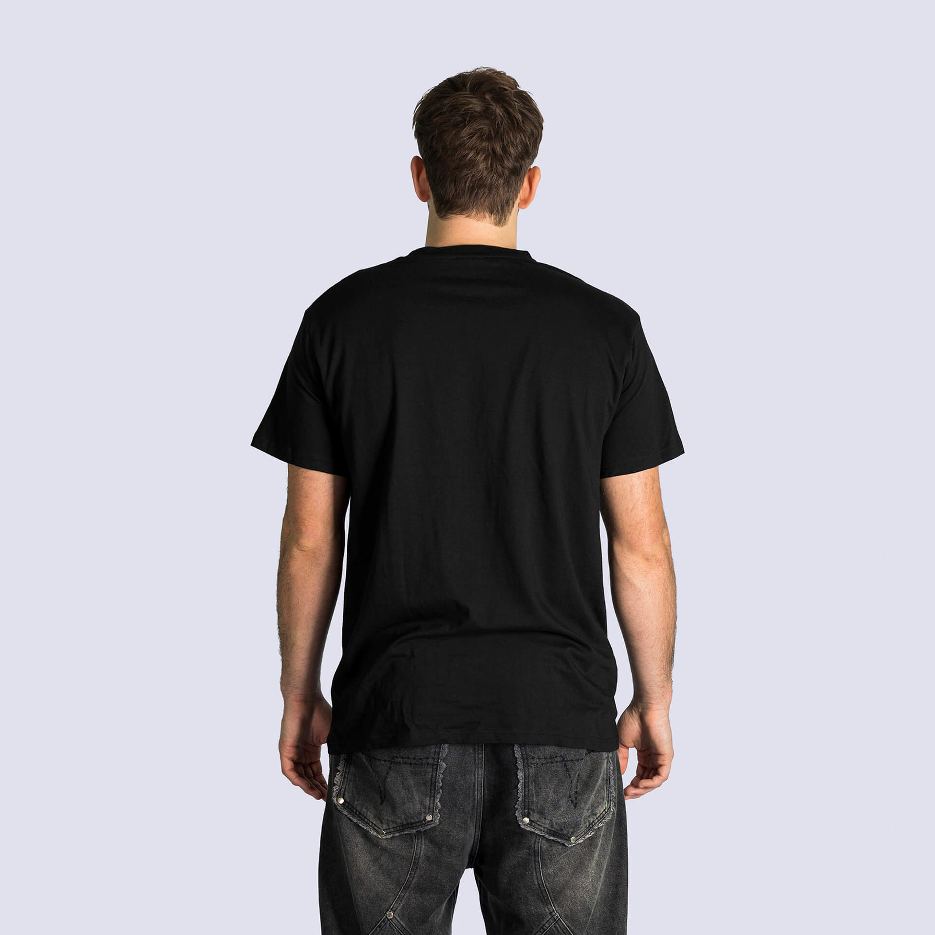 Schwarzes T‑Shirt von den Wölfen