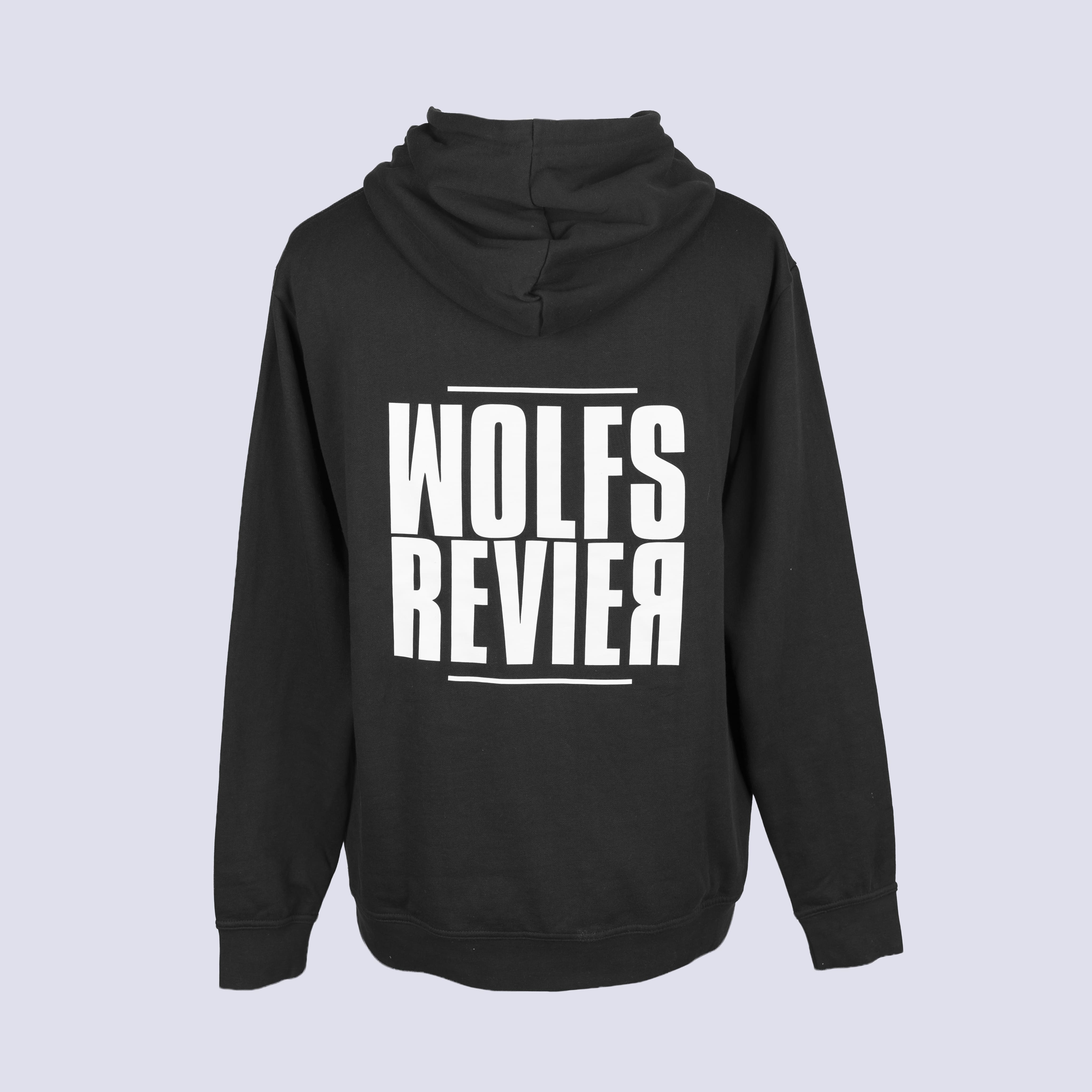 Schwarzer Hoodie von den Wölfen