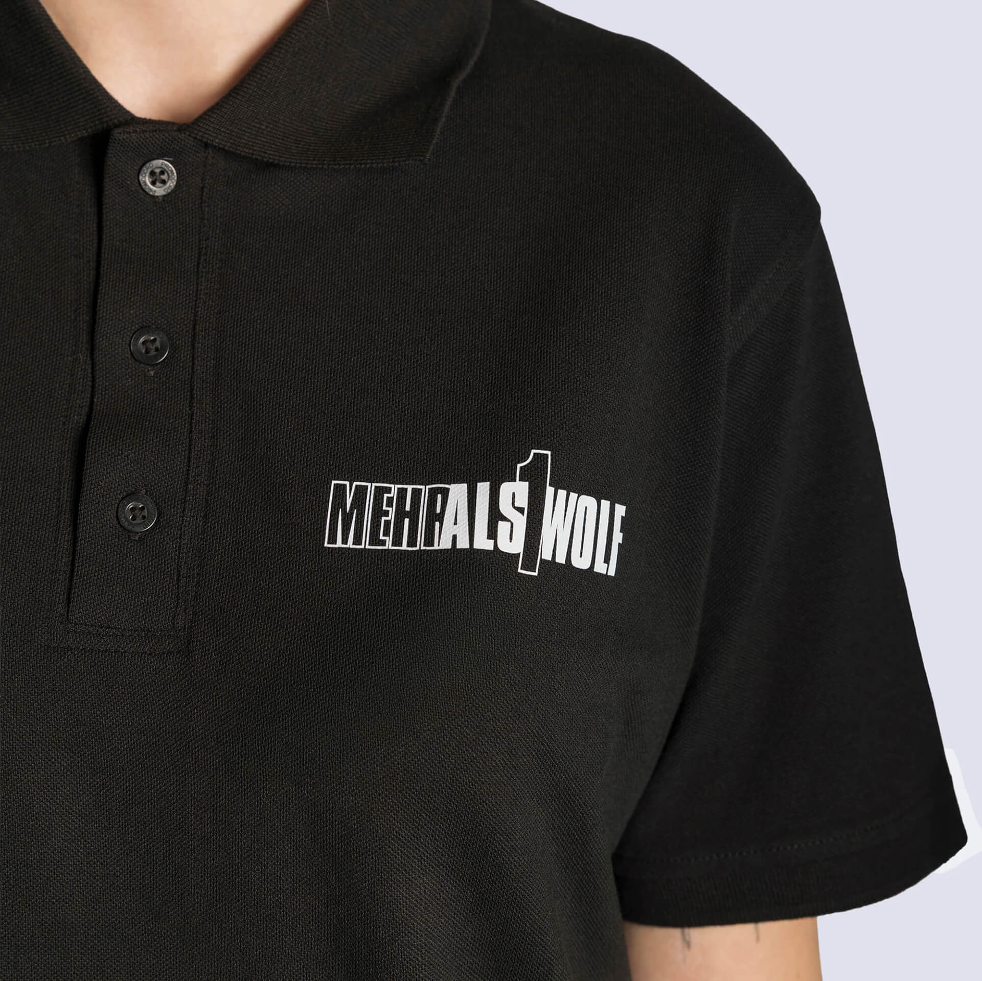 Schwarzes T‑Shirt von den Wölfen