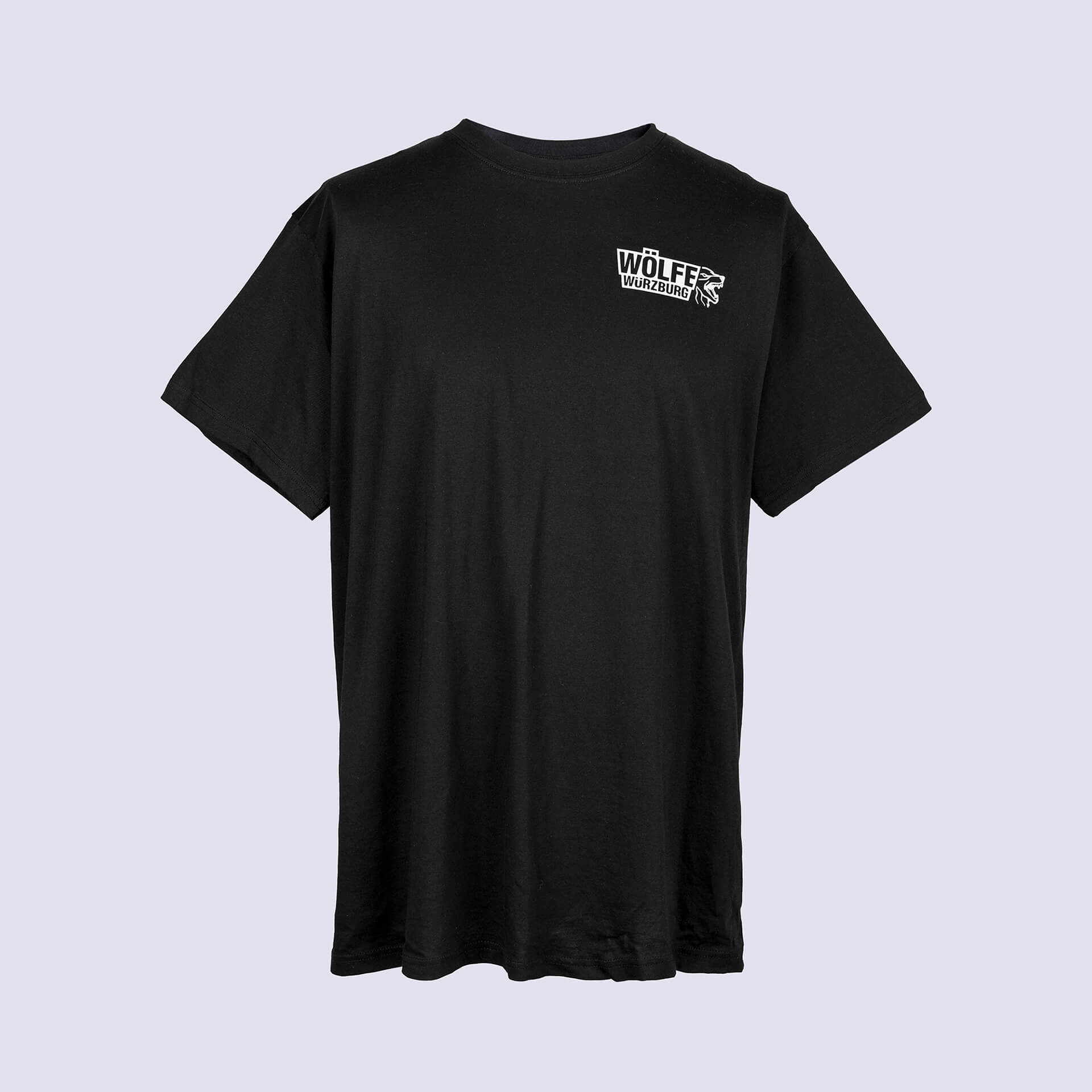 Schwarzes T‑Shirt von den Wölfen